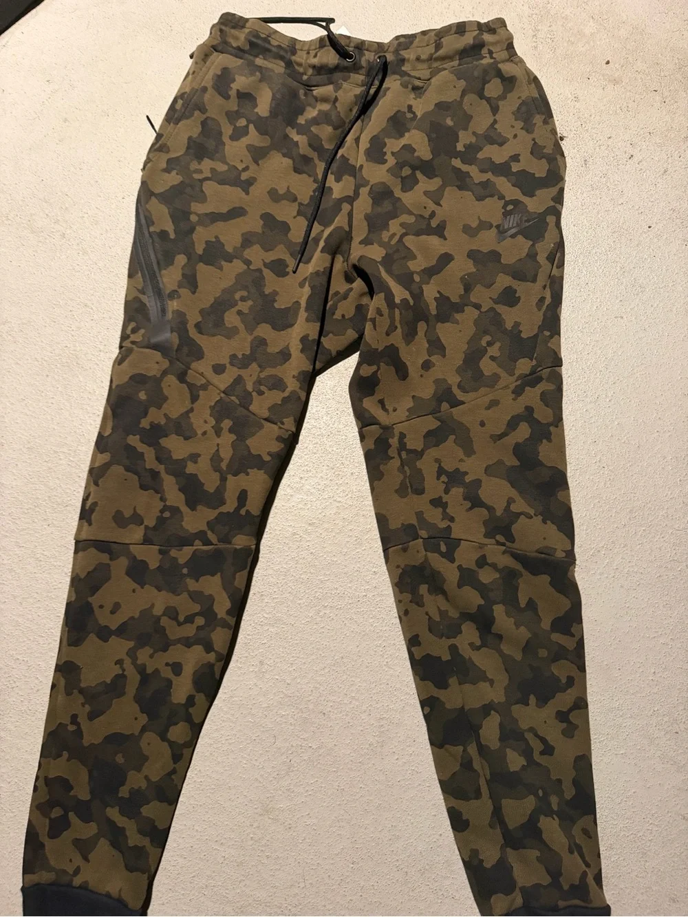 Nike Olive & Black Camo Jogger Sweatpants